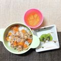sAix59's cooksnap of when they made 離乳食後期 トマトで作るミートソース.