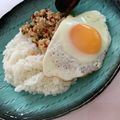 ましゅ16's cooksnap of when they made 簡単ガパオライス☆ナンプラーなし.