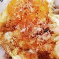 （・×・）♪'s cooksnap of when they made 極上目玉焼き丼.