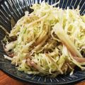 低カロ探検隊's cooksnap of when they made 茗荷とキャベツのごまポン和え.