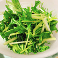 はるシェフ's cooksnap of when they made 水菜とわかめのナムル【作り置き】.