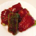 コエマクぶーちゃん's cooksnap of when they made 簡単ピーマンの肉詰め美味しいタレ♪焼き方.