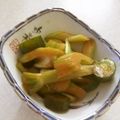 きらり流れ星's cooksnap of when they made 朝漬けて夜食べる、セロリの浅漬け☆.