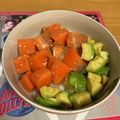 lomi2's cooksnap of when they made 美肌に期待♡アボカドとサーモンのポキ丼.