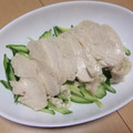 きらり流れ星's cooksnap of when they made レンジで簡単しっとり蒸し鶏 ＊作り置き＊.