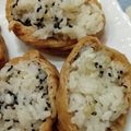 yama_miu's cooksnap of when they made ごまたっぷり！弾ける香ばし いなり寿司.