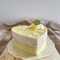 choryina's cooksnap of when they made ストロベリー♡チーズミルクレープ.