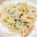 みぽぴぽ's cooksnap of when they made 簡単に作れちゃう☆あげ玉のサラダ.