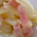 MULA's cooksnap of when they made 玉ねぎとベーコンだけ！粒マスタード炒め.