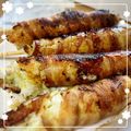 見習い主婦haru's cooksnap of when they made お弁当にも！肉巻きおにぎり.