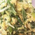 ちかぼん☆'s cooksnap of when they made 水菜とニラのツナ卵炒め.