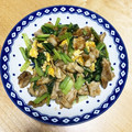 ジャスミン117's cooksnap of when they made 豚肉と小松菜のオイスターソース炒め.