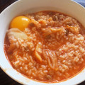 yu____ki's cooksnap of when they made 簡単キムチと納豆のマイルドおじや♪.