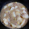 クックOT8ETU☆'s cooksnap of when they made ほっこり大根とひき肉の煮物.
