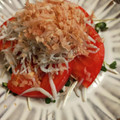 ✱Lily✱'s cooksnap of when they made トマトと釜揚げしらすのサラダ.