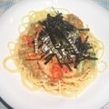 りぶろん's cooksnap of when they made 納豆とキムチの和風スパゲティ.