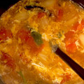 おにママ's cooksnap of when they made キムチとトマトと玉子のスープ.