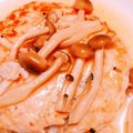 ひなた１０１６'s cooksnap of when they made つなぎ不要！簡単ふわふわ豆腐ハンバーグ.