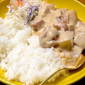クックWQGXV5☆'s cooksnap of when they made 冬瓜とベーコンのとろっとろ♡クリーム煮.