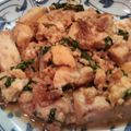 あ～の's cooksnap of when they made シソ好きのあなたに♪豆腐の大葉炒め.