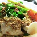 さゆとまみ's cooksnap of when they made ピリ辛うま～！鶏むね肉ともやしの重ね蒸し.