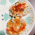 クック2U53KY☆'s cooksnap of when they made 紅しょうがと大葉のはんぺんお焼き★.