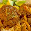 lapin22's cooksnap of when they made うずらの卵入り煮込みハンバーグ♪.