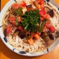 mmrmzk's cooksnap of when they made 煮びたし茄子とトマトの爽やかそうめん.