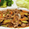 ひこモチ's cooksnap of when they made ゴマが決め手♡茄子と豚肉の甘酢炒め.