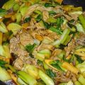 のんこ's cooksnap of when they made 豚肉　筍　チンゲン菜の　オイスター炒め！.