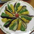 i_yokan's cooksnap of when they made なすとパプリカの揚げびたし♪艶やかキレイ.