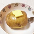 フルーツ好き中学2年's cooksnap of when they made レンジで簡単　じゃがバター.