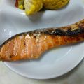 zakkiiM's cooksnap of when they made 塗って焼くだけツヤツヤ焼き鮭.