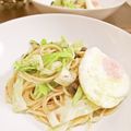 イベ長's cooksnap of when they made キャベツとアンチョビのパスタ.