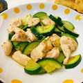Mikity’s's cooksnap of when they made 絶品＊ズッキーニとささみの柚子胡椒炒め.