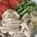ﾌﾞﾚﾝﾀﾞ's cooksnap of when they made 鶏胸肉で鶏ハムサラダ.