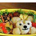 YUKA190201's cooksnap of when they made ダッフィ弁当♪（キャラ弁）.