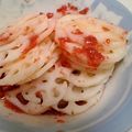 もちこヽ(´▽｀)ノ's cooksnap of when they made 箸休め＆おつまみに！！梅レンコン.
