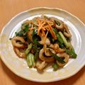 もんしゅしゅ's cooksnap of when they made ☆ニラとちくわのピリ辛お浸し☆.