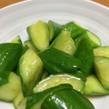 りひーのちゃん's cooksnap of when they made ごま油香る 簡単やみつききゅうり.