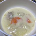 りひーのちゃん's cooksnap of when they made 牛乳アレルギー対策！豆乳のシチュー.