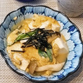 さわら383's cooksnap of when they made 簡単朝ごはん*とうふの卵とじ.