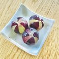 ボブナナ's cooksnap of when they made 巨峰やピオーネ等のぶどうの簡単な飾り切り.
