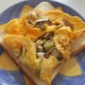 きらり流れ星's cooksnap of when they made サバ味噌缶&野菜たまごとじ♪.