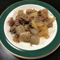 クック1CDFZW☆'s cooksnap of when they made 牛肉とコンニャクの炒め煮.