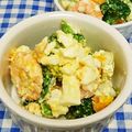 ととろ＆めい's cooksnap of when they made ブロッコリー＆エビ＆ゆで卵のサラダ.