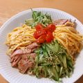 もんしゅしゅ's cooksnap of when they made 究極のたれで作る☆冷やし中華☆.