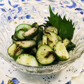 クックHG9V8Y☆'s cooksnap of when they made きゅうりのゆかり塩昆布漬け.