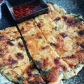 PAN☆☆☆'s cooksnap of when they made 【簡単】たこ焼き粉でほうれん草チヂミ.