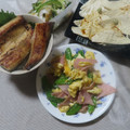 よちりん's cooksnap of when they made 簡単美味♡絹さやとハムとたまごの炒め物.